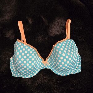 Aerie Blue and White Polka Dot Underwear